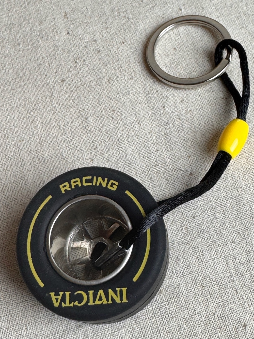 Invicta Racing Tire Keychain NWT - Picture 2 of 2